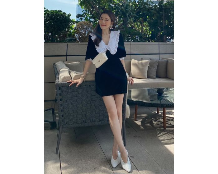 FT743 Bridgerton Velvet Dress