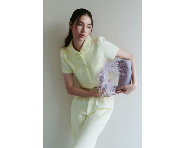 (N)FF0783 - Mori Crop Top Without Flower