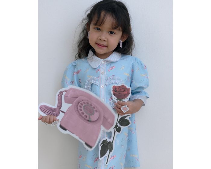 AFG10015 - Sugar Heart Midi Dress [Junior Edition]