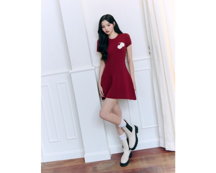 FF1152 - Dreamy Halo Knitted Mini Dress