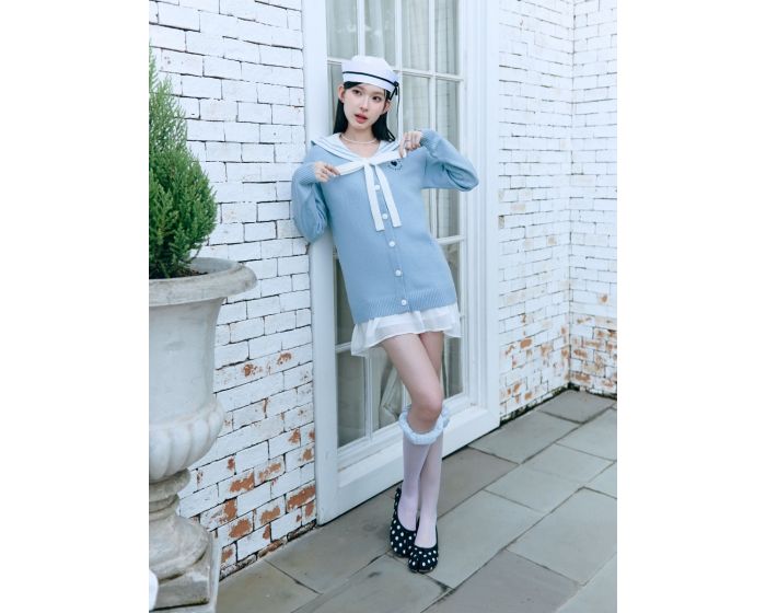 FF1076 - Sweet Lagoon Knitted Cardigan