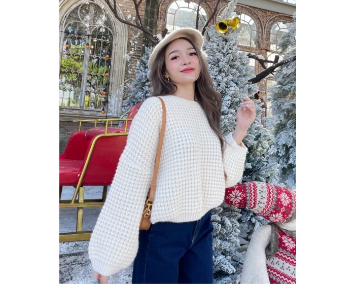 FF0179 - Cream Puff Sweater