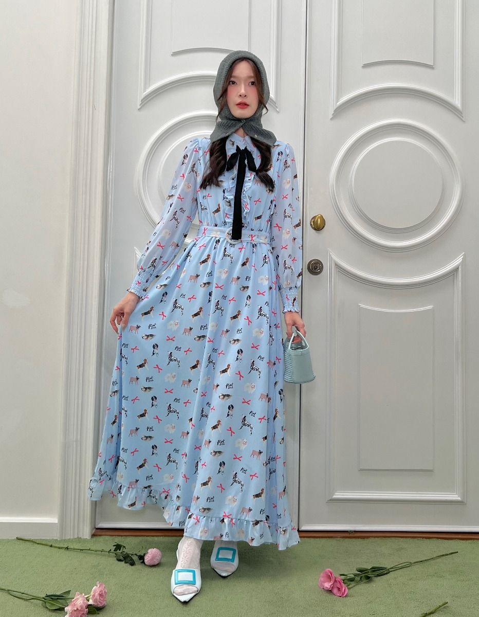 (N)FF0570 - Fur-ever Friend Maxi Dress
