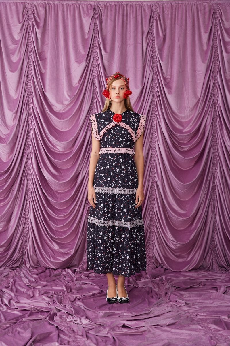 (N)FXSRO003 - Hi Gorgeous Maxi Dress