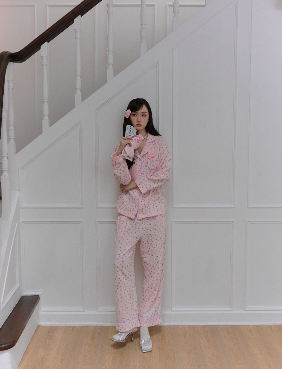 FPJ0001 - Kiss Me Pajamas Set