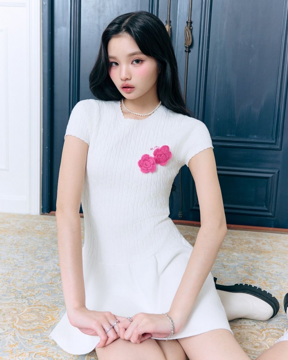 FF1152 - Dreamy Halo Knitted Mini Dress
