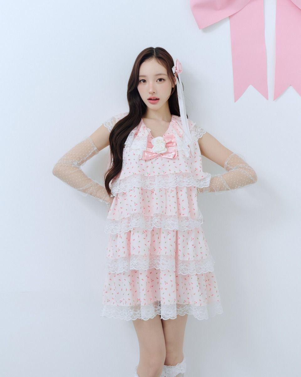 FF0836 - Fairy Ruffle Mini Dress