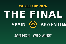 The World Cup Final Is Set: Spain vs Argentina, 3AM Monday. Here's Our Prediction — and How to Survive It.