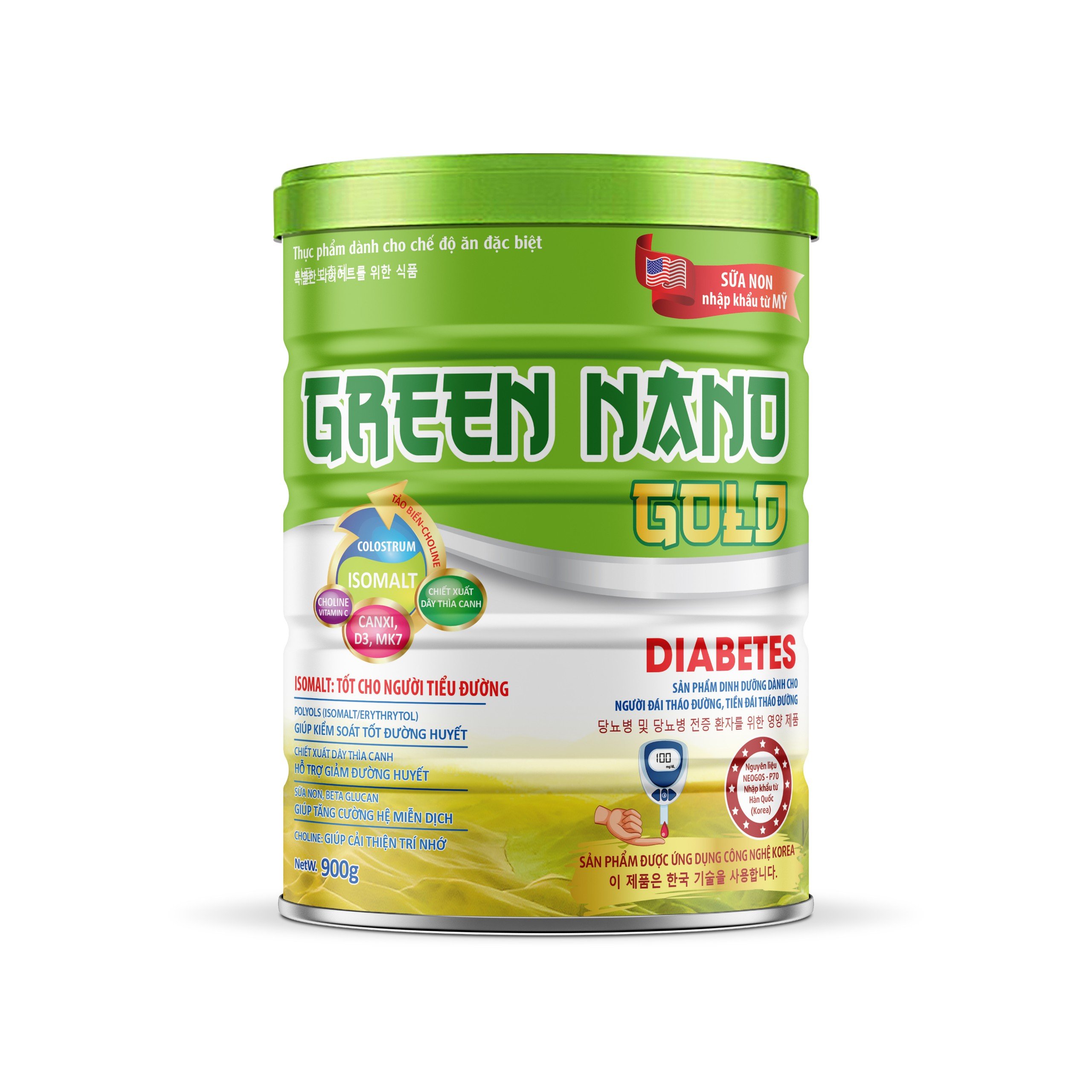 Green Nano Gold Diabetes