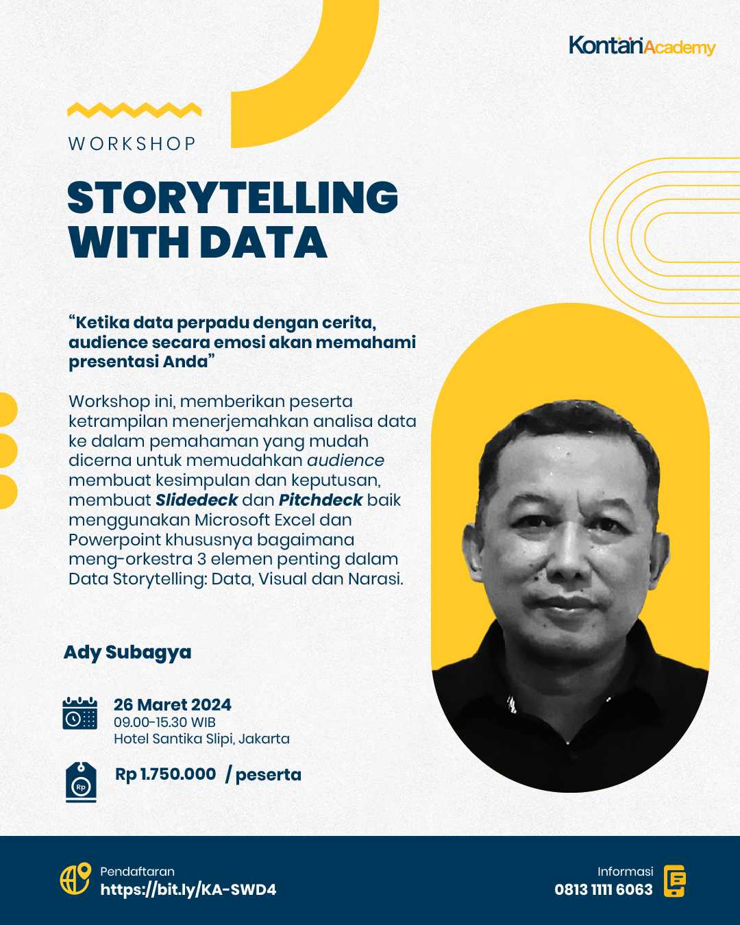 Storytelling with Data (Data to Visual Story)