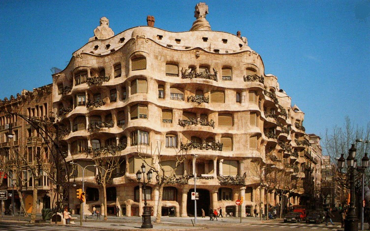 Casa Mila, La Pedrera, Gaudi, Unesco WHS, November RR from jordi