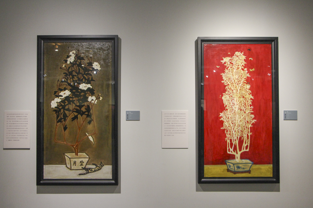 國立歷史博物館「相思巴黎─館藏常玉展」。圖/瘋設計攝。