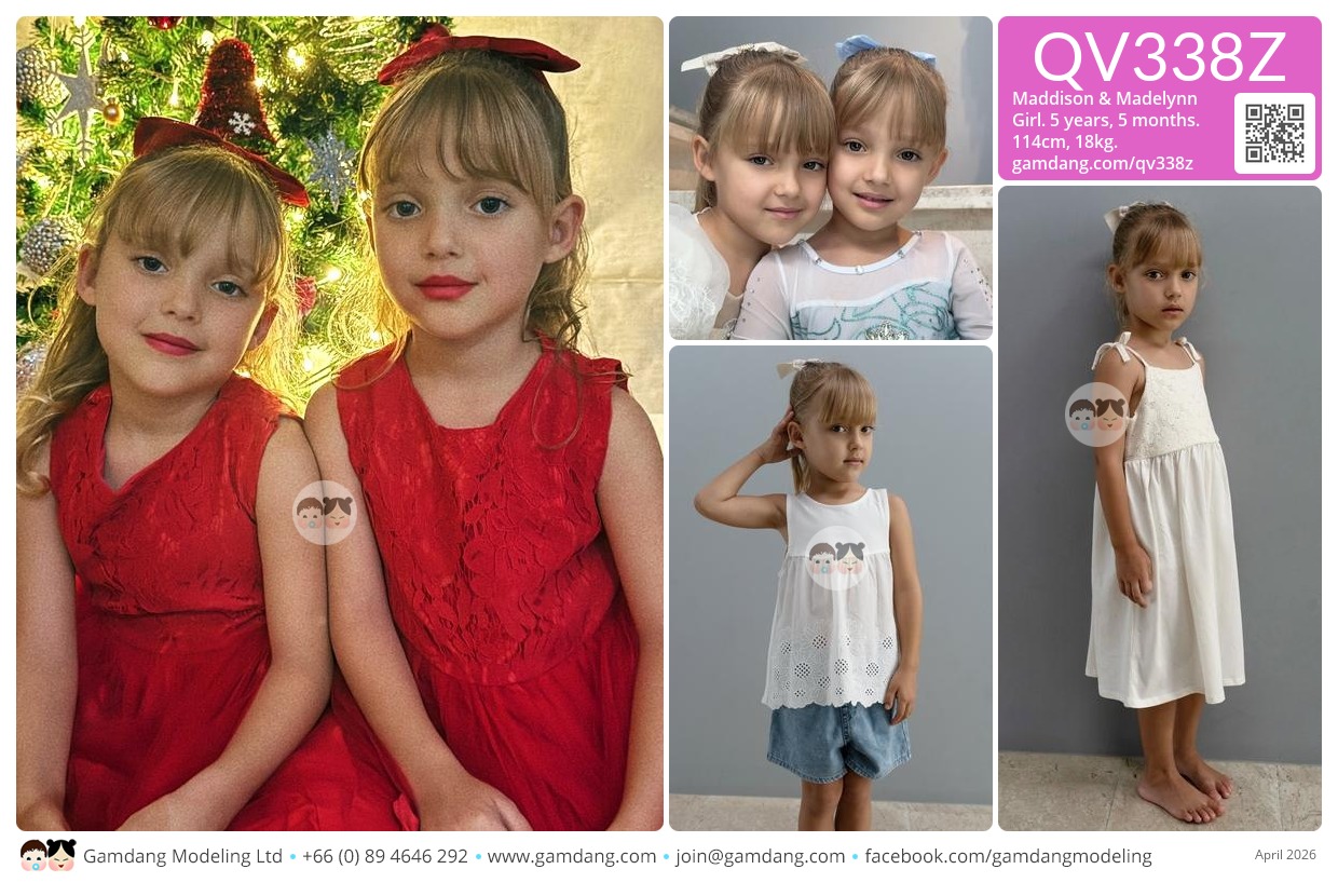 น้องแมดดิสัน + น้องเมดลินน์