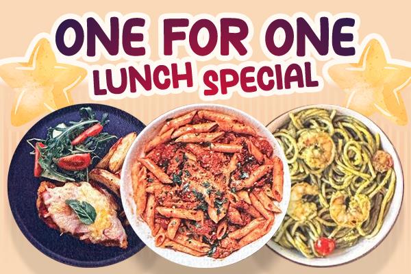 ONE For ONE - Lunch Special ✨