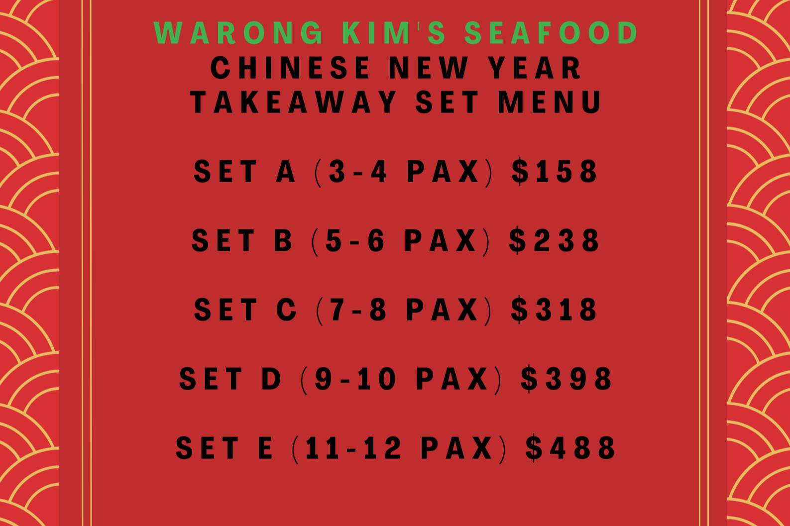 CNY TAKEAWAY SETS 2021
