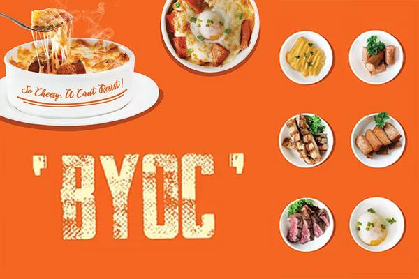 - BE YOUR OWN CHEF (Mix & Match, just the way you like it!)