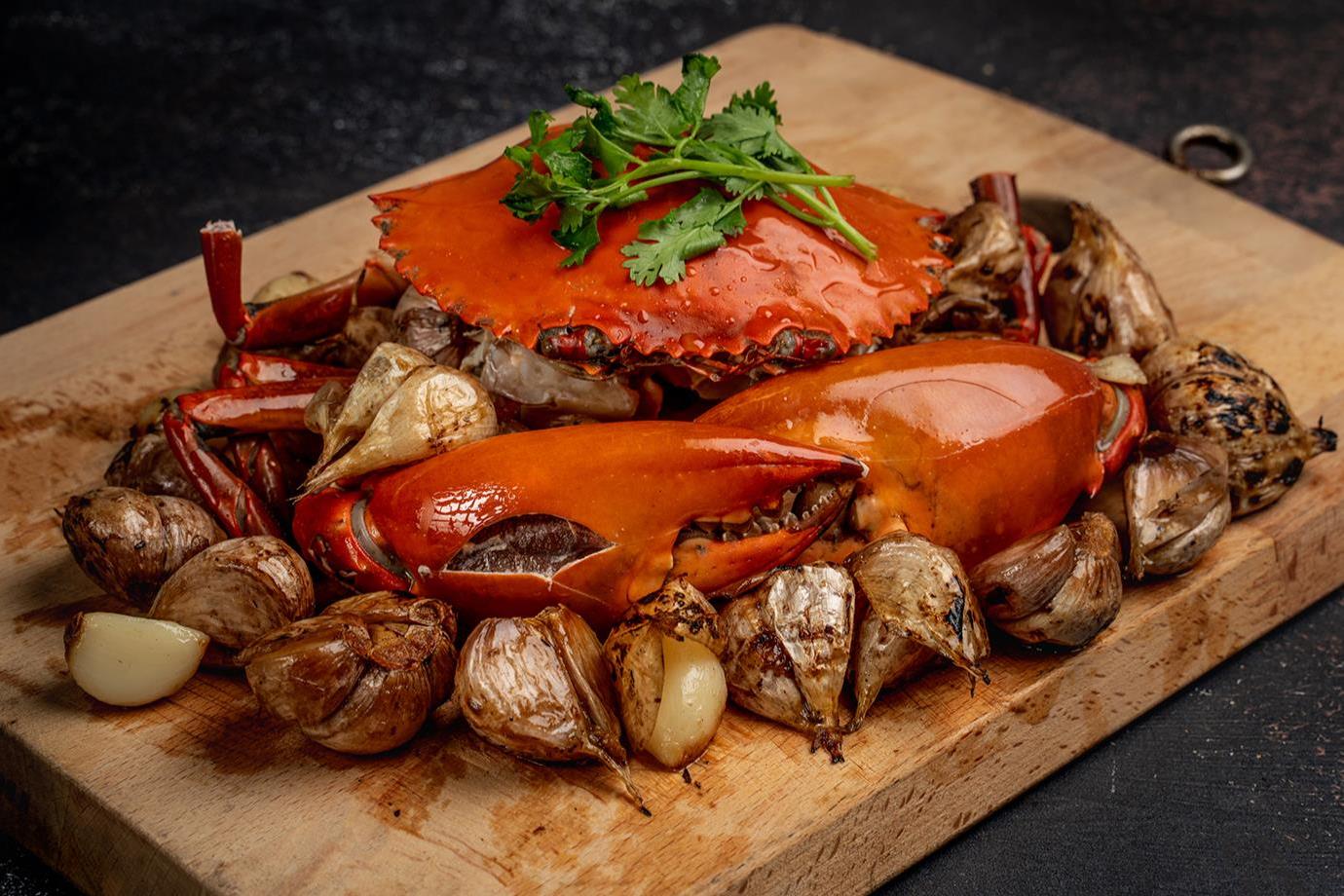 Choice of 2 Crabs at $88