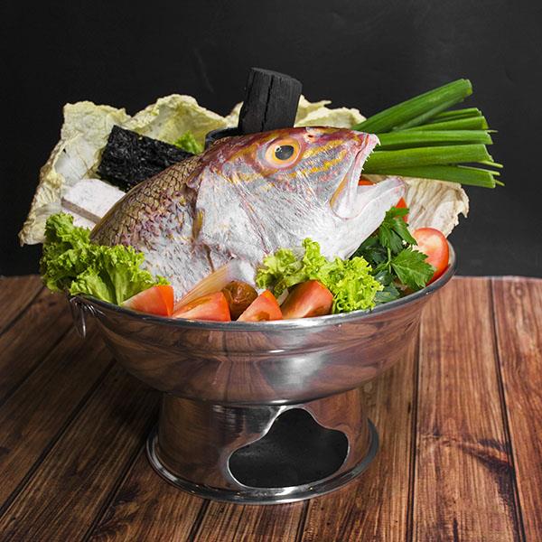 Charcoal Fish Head Steamboat