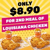 Louisiana Chicken Meal Promotion
