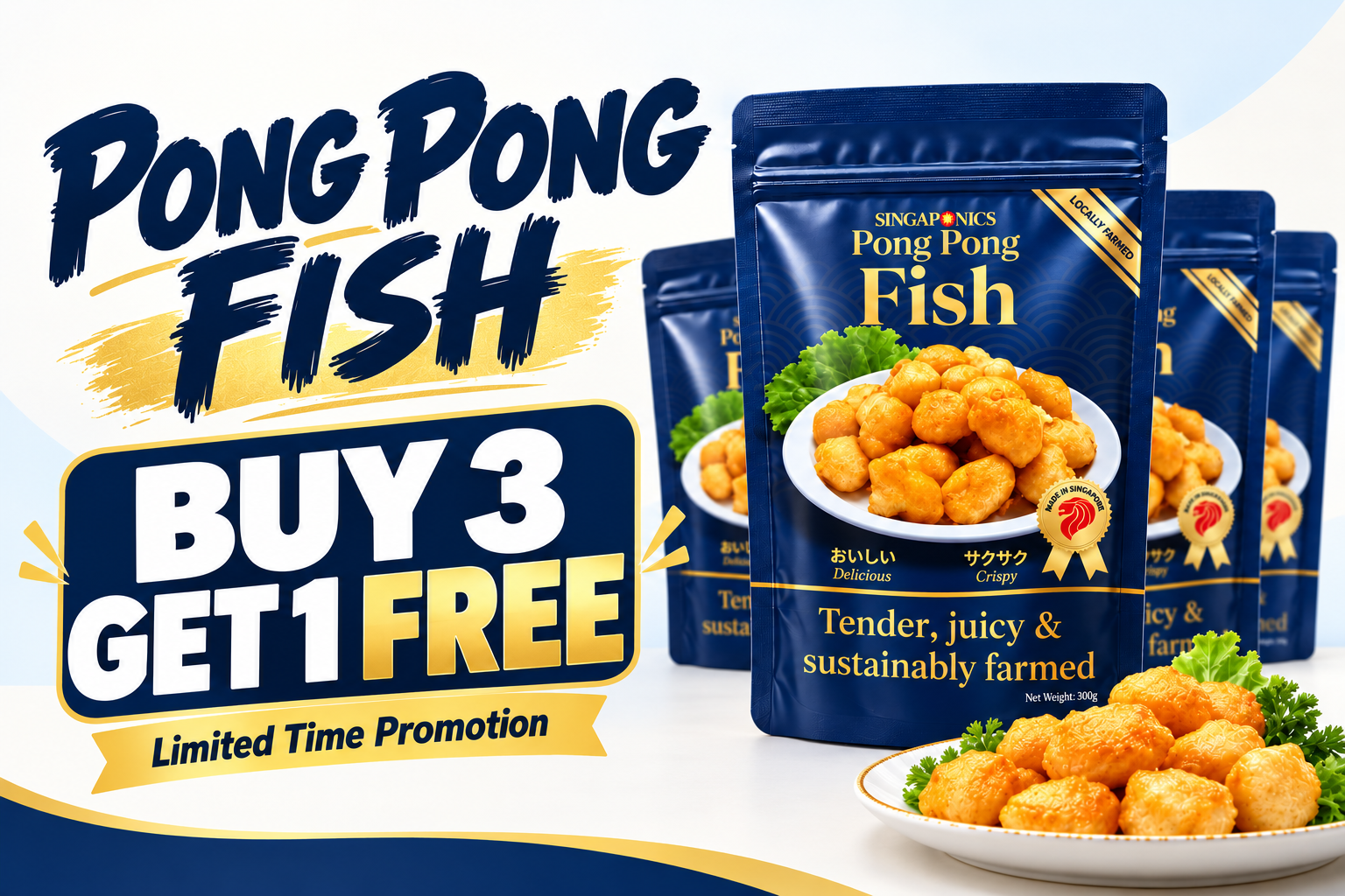 Pong Pong Fish  Promotion📢