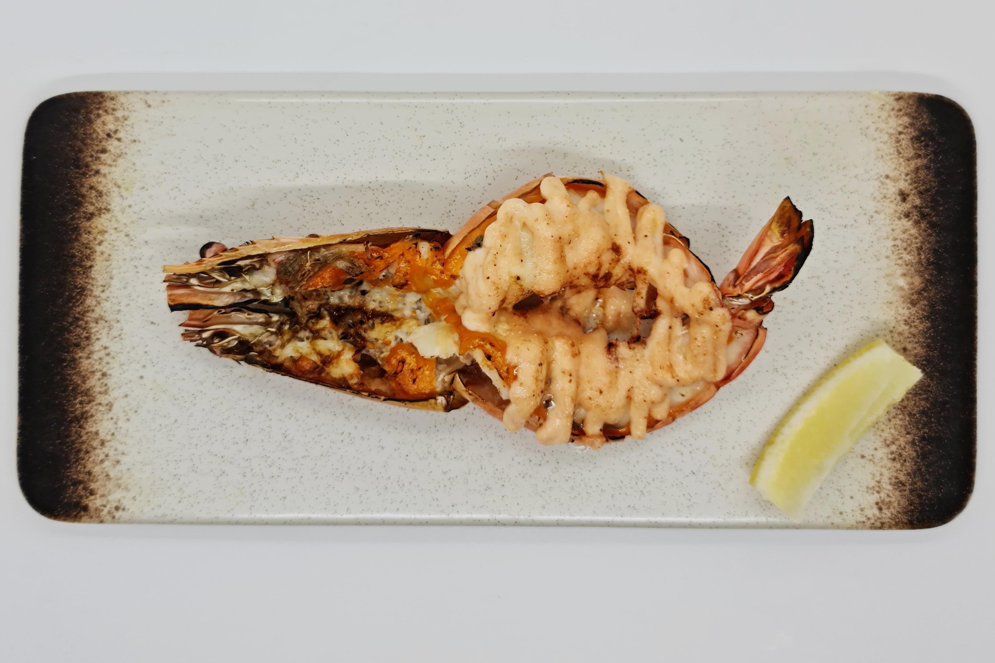 Grilled Lobster and Jumbo Ebi