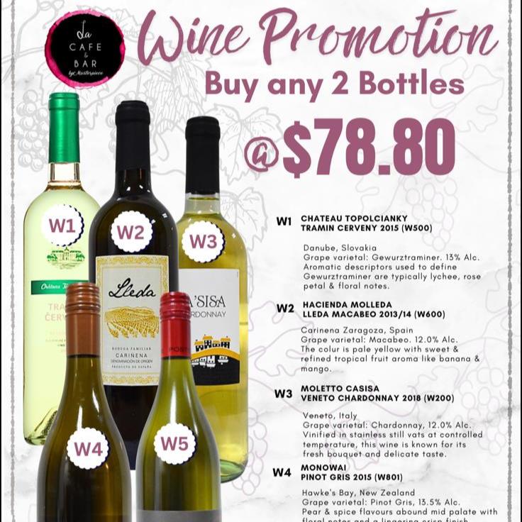 Any 2 Bottles - White Wine