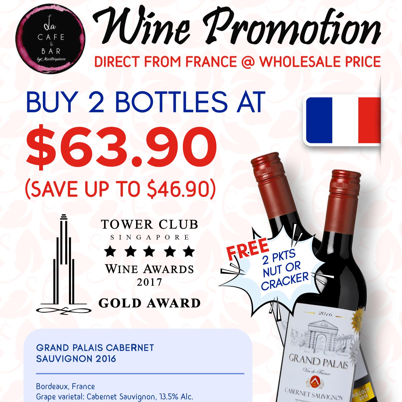 Buy 2 Bottles - Wine Promo