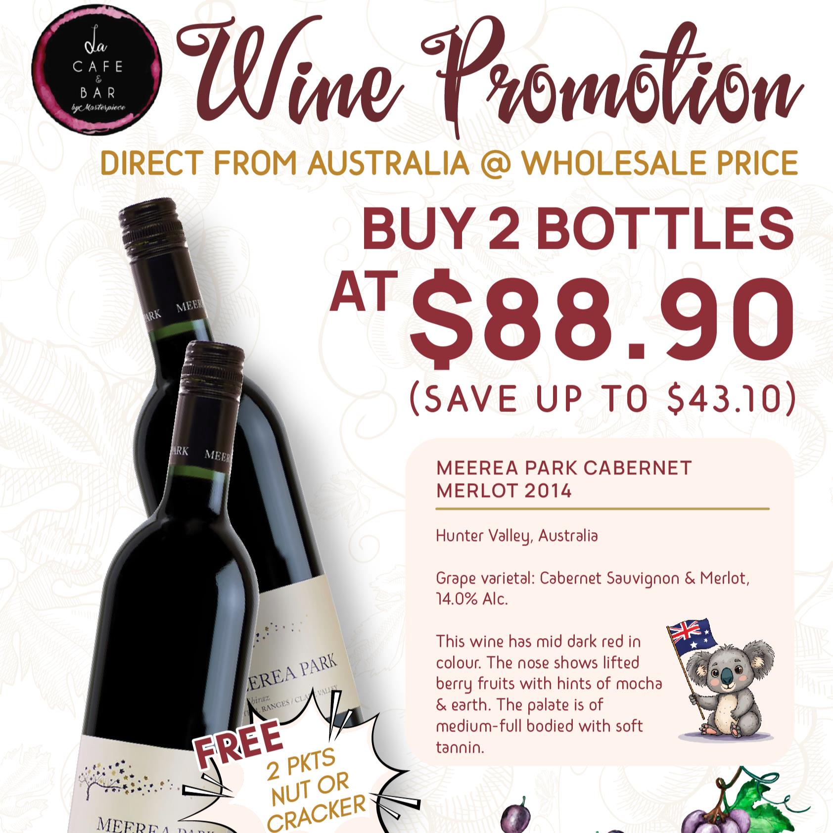 Any 2 Bottles - Wine Promo