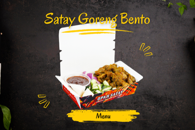 Satay Goreng Bento