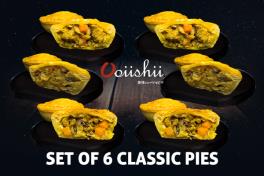 Set of 6 Classic Pies ($27.80)