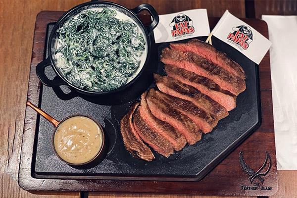 FATPAPAS Feather Blade Steak Set