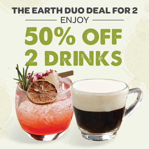 The Earth Duo Deal (for 2 Pax) 🌱