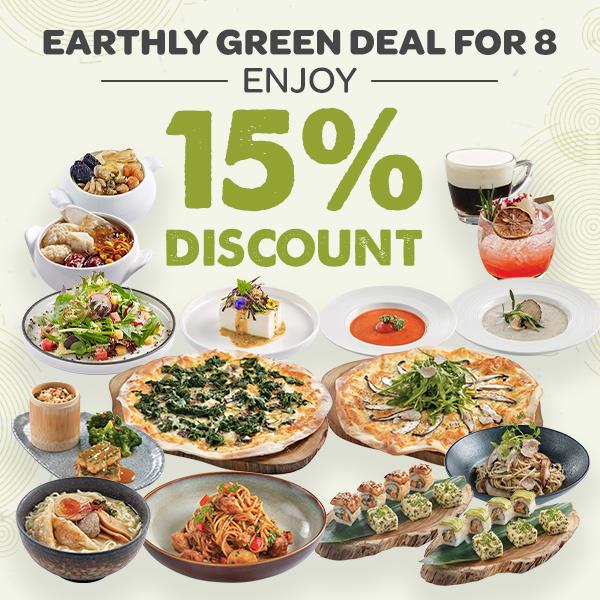 Earthly Green Deal (for 8 pax)🌱