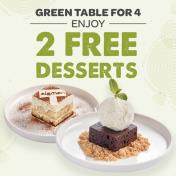 Green Table for 4 🌱