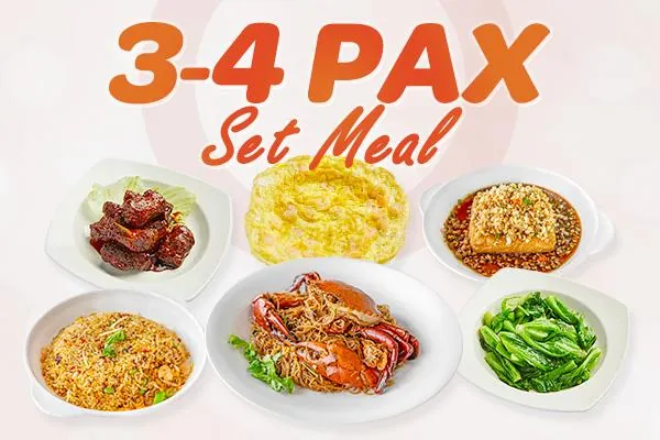 [3 - 4 Pax] Set Meal @ $178