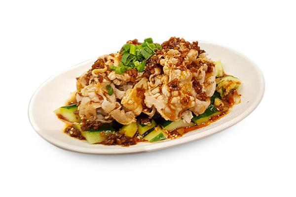 🌶️ AP 05 蒜泥白肉 Pork Belly With Crushed Garlic おろしニンニク風味豚バラ巻
