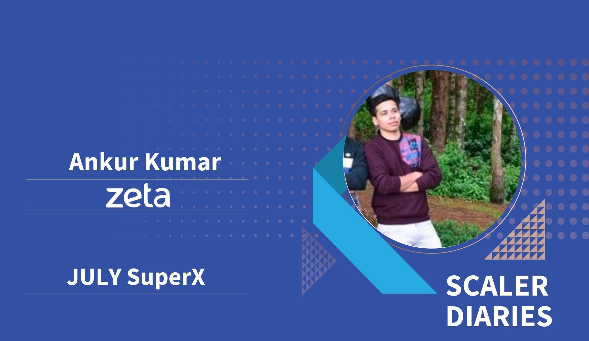 Scaler Diaries: Ankur Kumar's Journey to Zeta