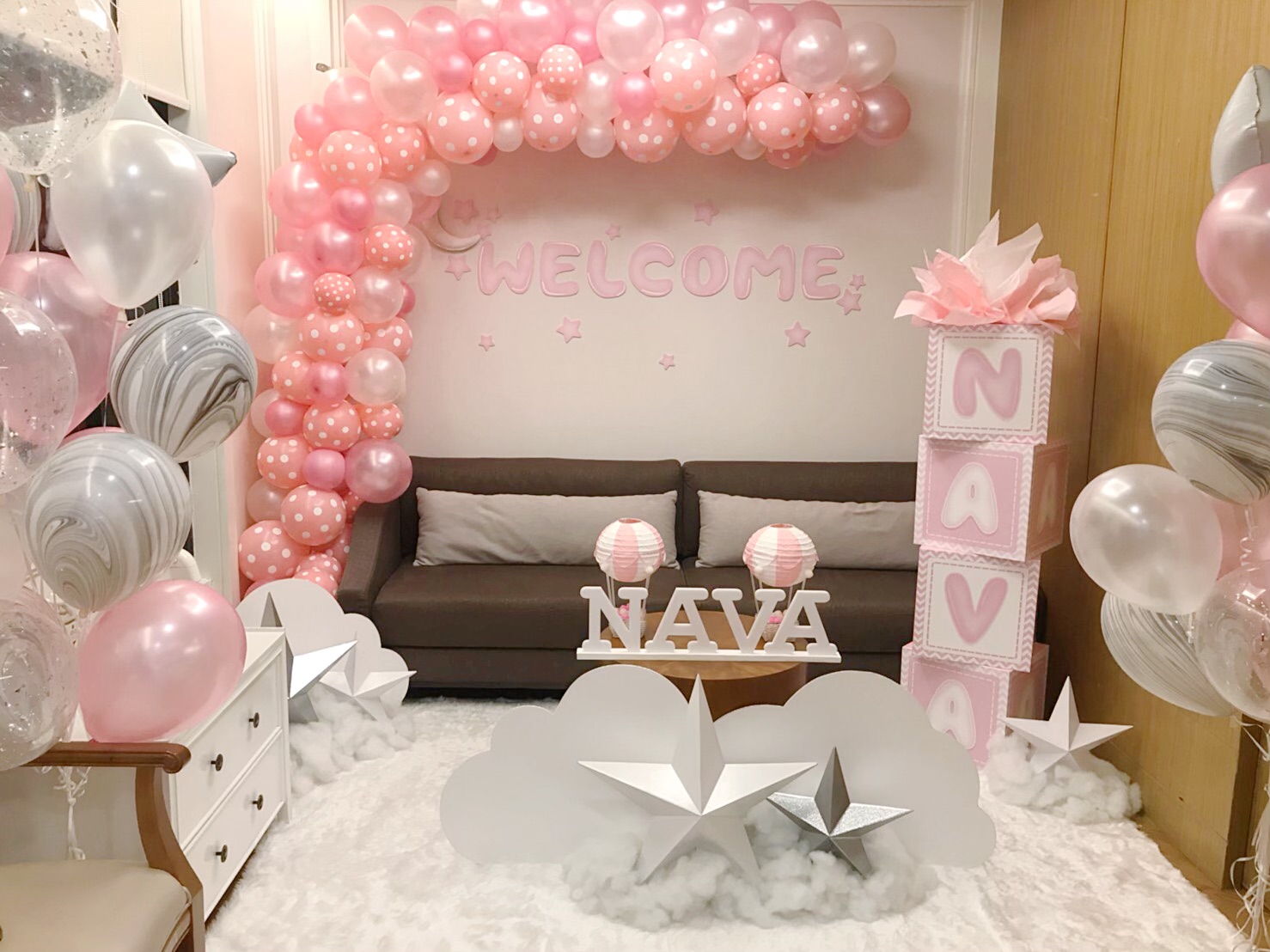 Glitz Party BKK Gallery Party Idea Photos Baby Welcome Decoration