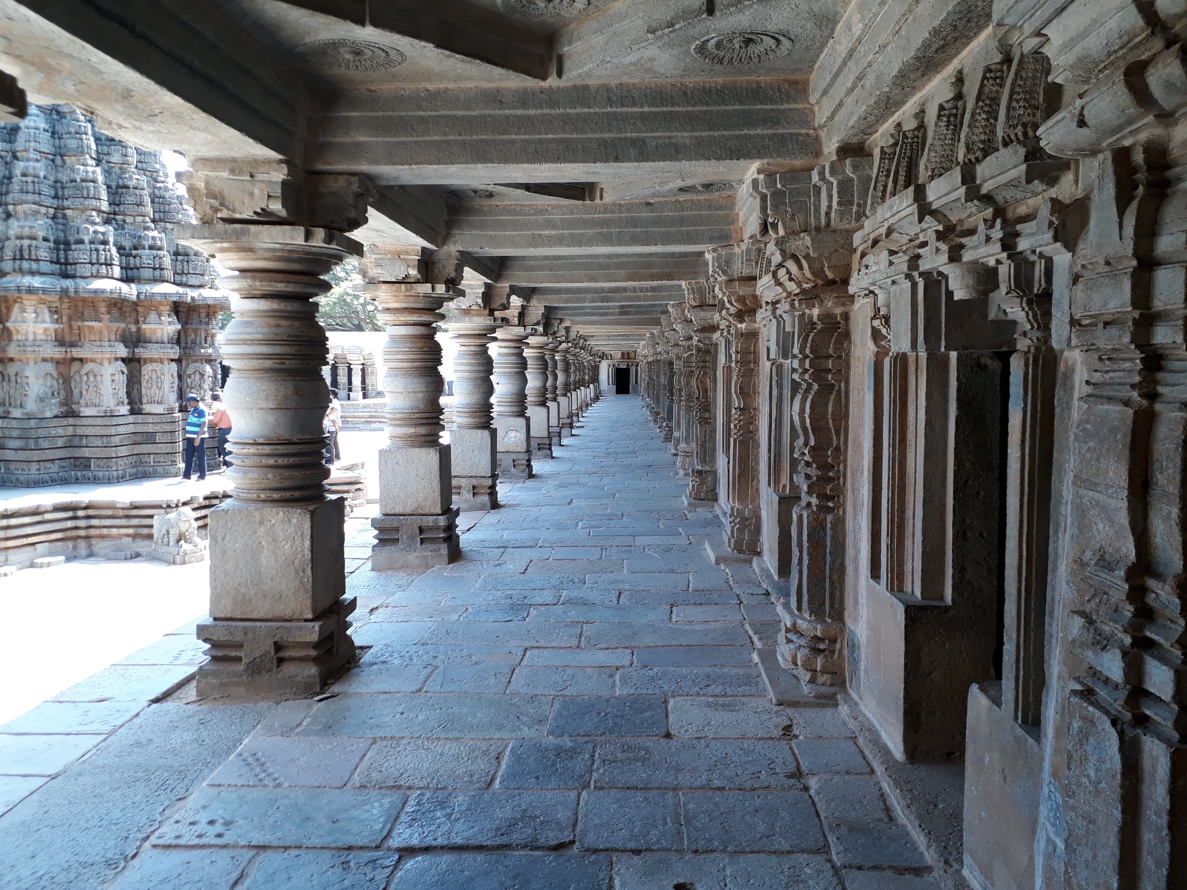 The Collonaded gallery