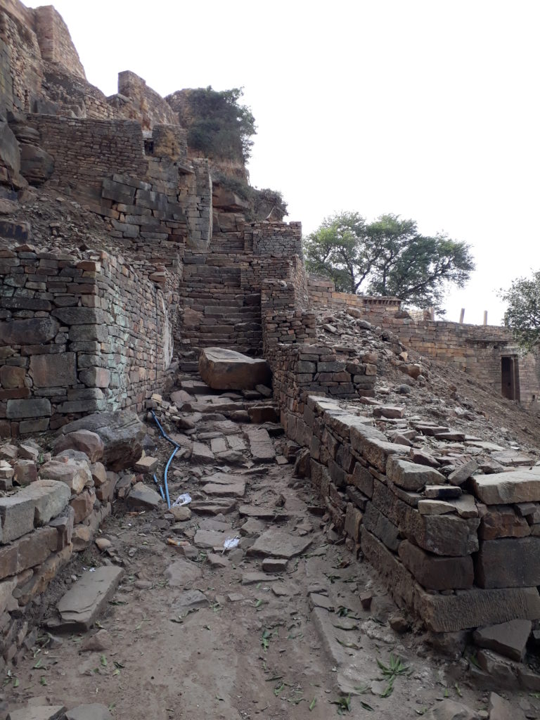 Ruins near the fort walls