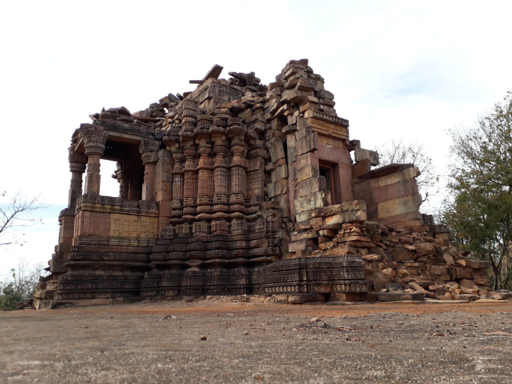 The smaller temple