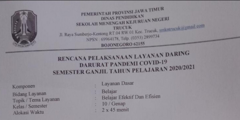 Guru Berbagi Rencana Pelaksanaan Layanan Daring Bk
