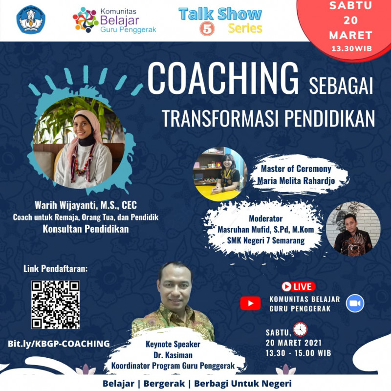GURU BERBAGI | Coaching Sebagai Transformasi Pendidikan