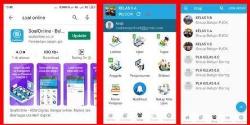 Guru Berbagi Metode Pembelajaran Daring Mengunakan Soal Online