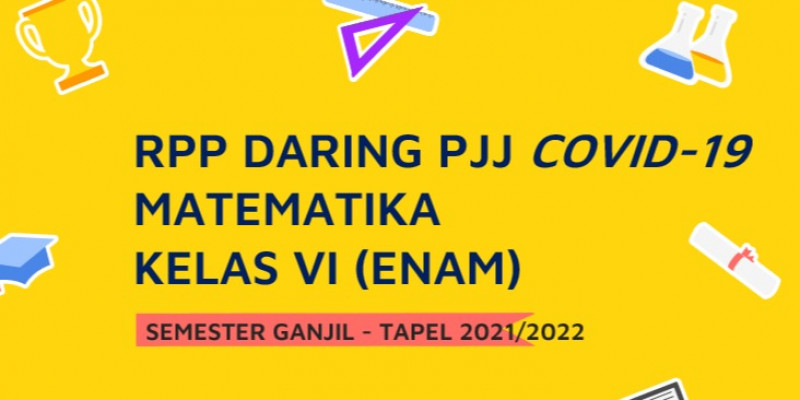 GURU BERBAGI RPP DARING MATEMATIKA KELAS 6 LENGKAP