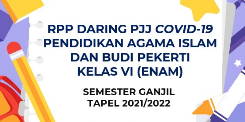 GURU BERBAGI TERBARU RPP DARING PAIDBP KELAS 6 SEMSTER 1