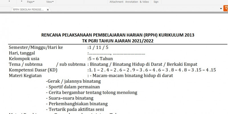 GURU BERBAGI | TEMA BINATANG SUB TEMA BINATANG HIDUP DI DARAT