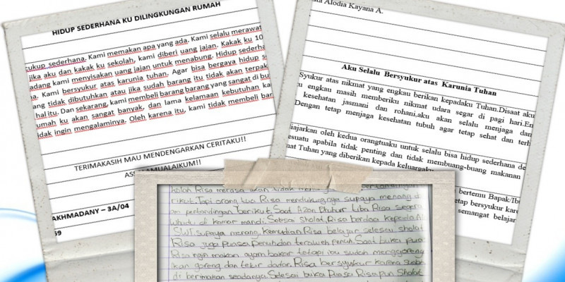 GURU BERBAGI | Menulis Karangan
