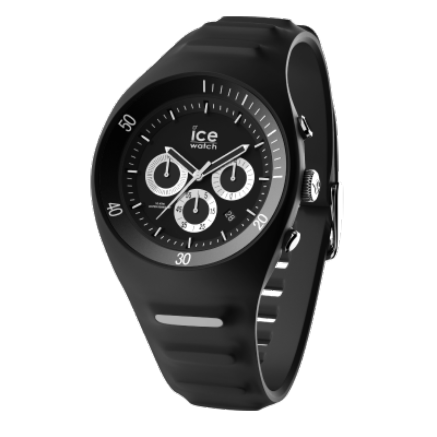 ice watch black silver