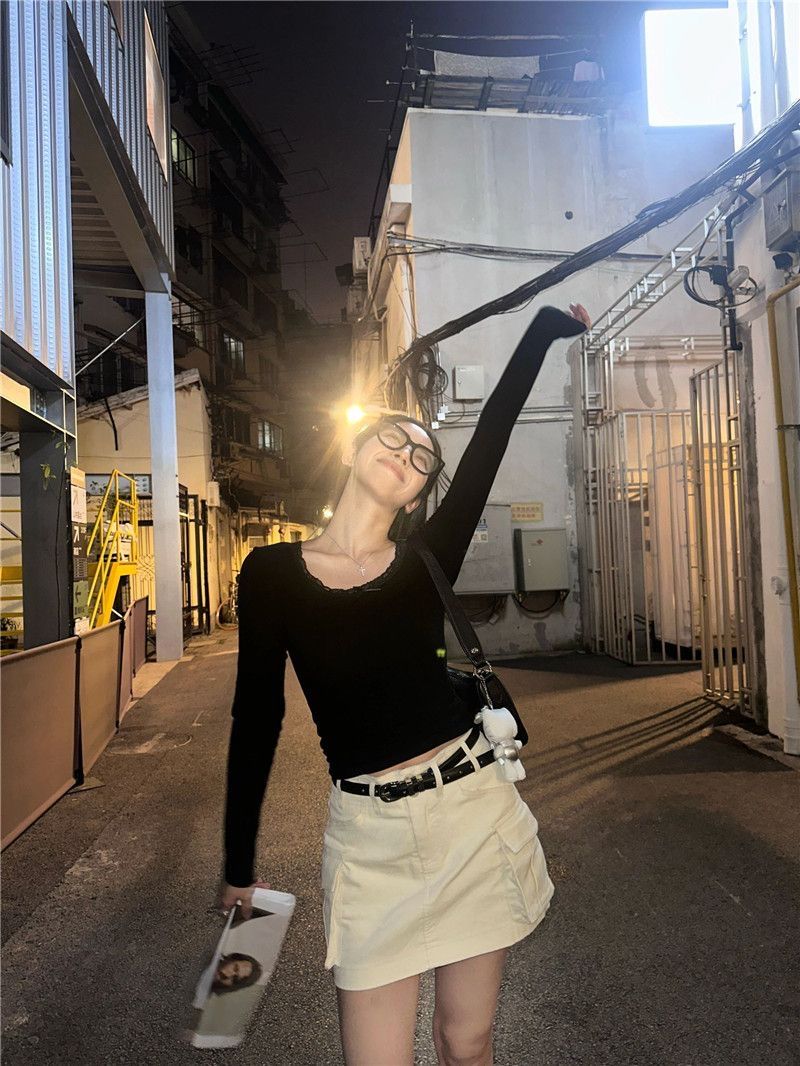 Lace long sleeve thumbnail 2